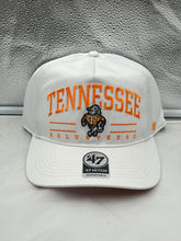 Load image into Gallery viewer, Tennessee Volunteers NCAA &#39;47 Brand Throwback White Hitch Adjustable Snapback Hat - Casey&#39;s Sports Store
