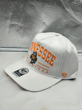 Load image into Gallery viewer, Tennessee Volunteers NCAA &#39;47 Brand Throwback White Hitch Adjustable Snapback Hat - Casey&#39;s Sports Store
