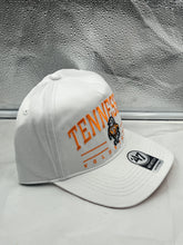 Load image into Gallery viewer, Tennessee Volunteers NCAA &#39;47 Brand Throwback White Hitch Adjustable Snapback Hat - Casey&#39;s Sports Store
