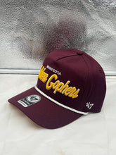 Load image into Gallery viewer, Minnesota Golden Gophers NCAA &#39;47 Brand Red Hitch Script Adjustable Snapback Hat - Casey&#39;s Sports Store
