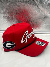 Load image into Gallery viewer, Georgia Bulldogs NCAA &#39;47 Brand Red Script Hitch Adjustable Snapback Hat - Casey&#39;s Sports Store
