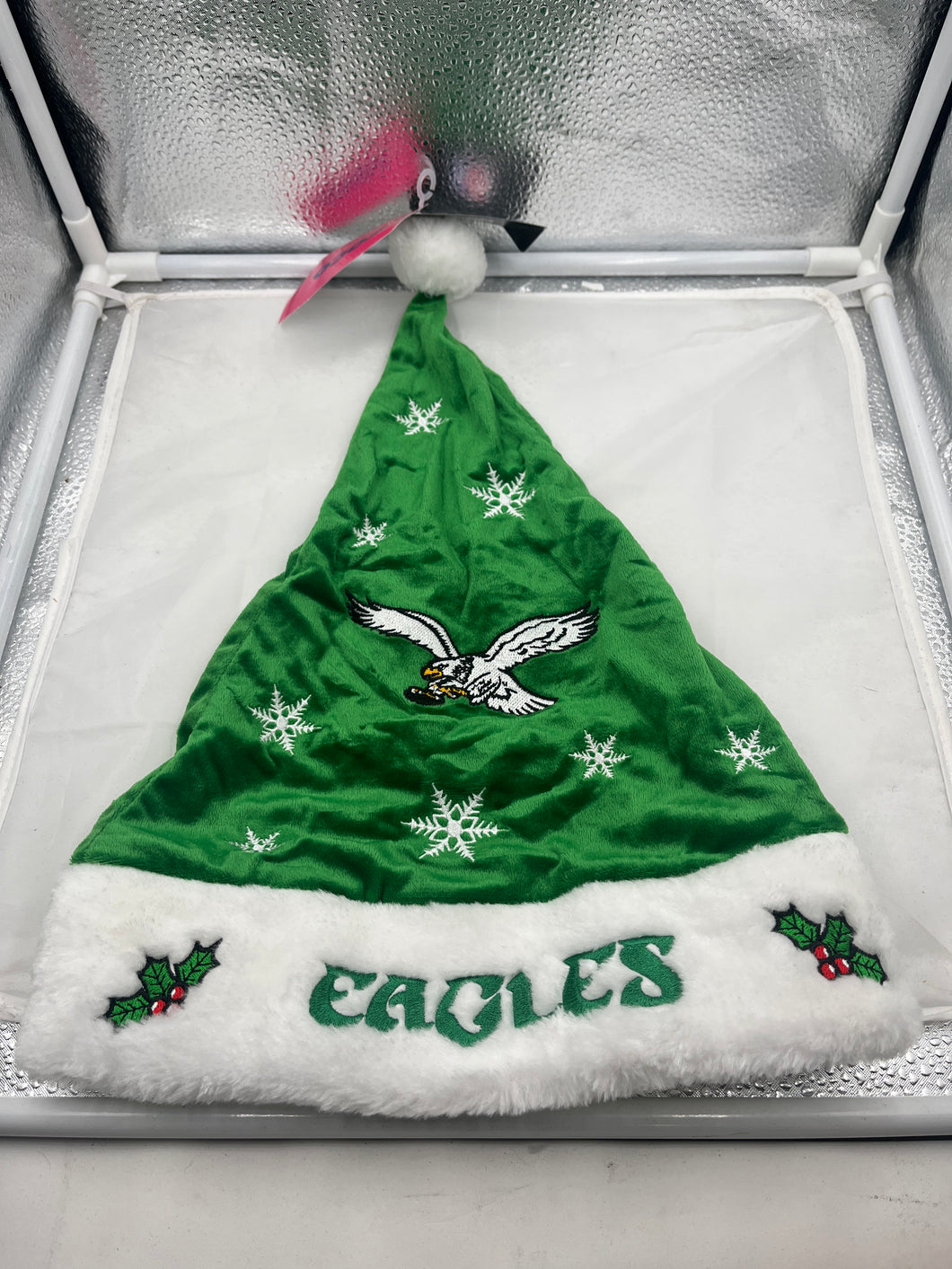 Philadelphia Eagles Throwback NFL Santa Hat Forever Collectibles - Casey's Sports Store