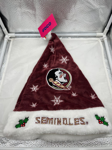 Florida State Seminoles FSU NCAA Santa Hat Forever Collectibles - Casey's Sports Store