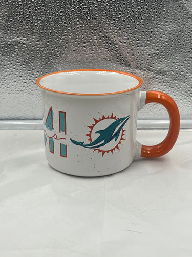 Miami Dolphins NFL 20oz Ceramic Coffee Mug Cup Memory Company - Casey's Sports Store
