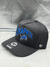 Load image into Gallery viewer, Detroit Lions NFL &#39;47 Throwback Charcoal Wave Hitch Snapback Adjustable Hat - Casey&#39;s Sports Store
