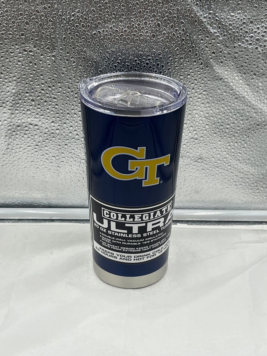 Georgia Tech Yellow Jackets NCAA 20oz Tumbler Cup Mug Logo Brands - Casey's Sports Store