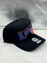 Load image into Gallery viewer, New York Knicks NBA &#39;47 Brand Black Hitch Wave Snapback Adjustable Hat - Casey&#39;s Sports Store
