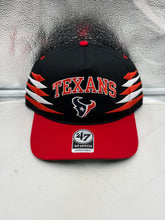 Load image into Gallery viewer, Houston Texans NFL '47 Brand Black TT Diamond Hitch Snapback Adjustable Hat
