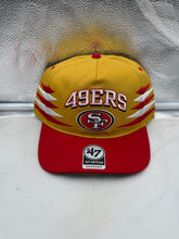 Load image into Gallery viewer, San Francisco 49ers NFL '47 Brand Gold TT Diamond Hitch Snapback Adjustable Hat
