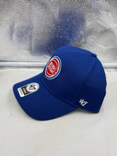 Load image into Gallery viewer, Detroit Pistons NBA '47 Brand Blue MVP Adjustable Strapback Hat

