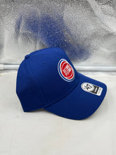 Load image into Gallery viewer, Detroit Pistons NBA '47 Brand Blue MVP Adjustable Strapback Hat
