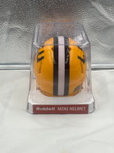 Load image into Gallery viewer, LSU Tigers NCAA Riddell Speed Yellow Mini Helmet - Casey&#39;s Sports Store
