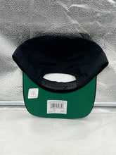 Load image into Gallery viewer, Eagles Vs Patriots 2017 Super Bowl Dueling NFL &#39;47 Black Hitch Adjustable Hat presented from the front angle showcasing its stylish design and team graphics.
