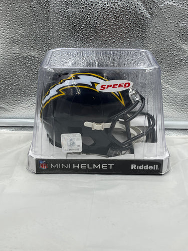 Los Angeles Chargers Throwback NFL Riddell Speed Blue Replica Mini Helmet - Casey's Sports Store