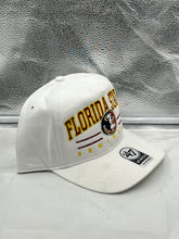 Load image into Gallery viewer, Florida State Seminoles FSU Throwback NCAA &#39;47 Brand White Hitch Adjustable Hat - Casey&#39;s Sports Store
