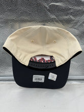 Load image into Gallery viewer, Back view of the New England Patriots NFL '47 Brand hat, highlighting the adjustable strap for a comfortable fit.
