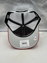 Load image into Gallery viewer, Back view of the Louisville Cardinals trucker mesh cap highlighting the adjustable snapback feature, ensuring a perfect fit for every fan.
