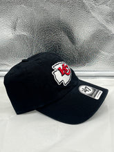 Load image into Gallery viewer, Kansas City Chiefs NFL &#39;47 Brand Black Clean Up Adjustable Hat - Casey&#39;s Sports Store
