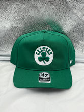 Load image into Gallery viewer, Boston Celtics NBA &#39;47 Brand Clover Green Hitch Snapback Adjustable Hat - Casey&#39;s Sports Store
