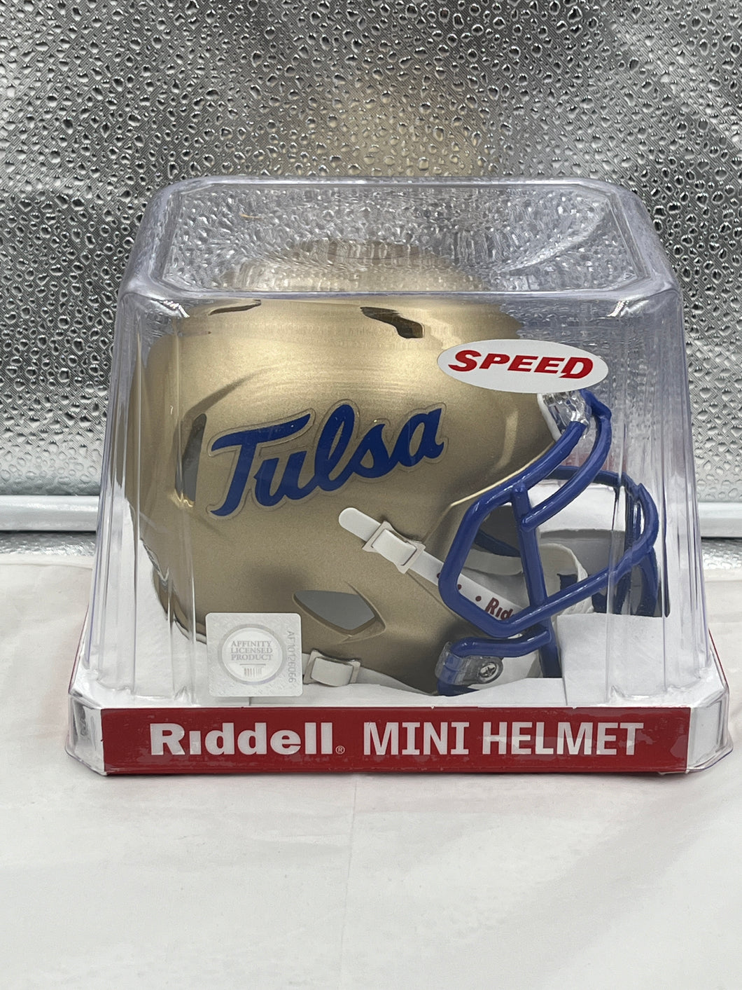 Tulsa Golden Hurricane NCAA Riddell Speed Gold Mini Helmet - Casey's Sports Store