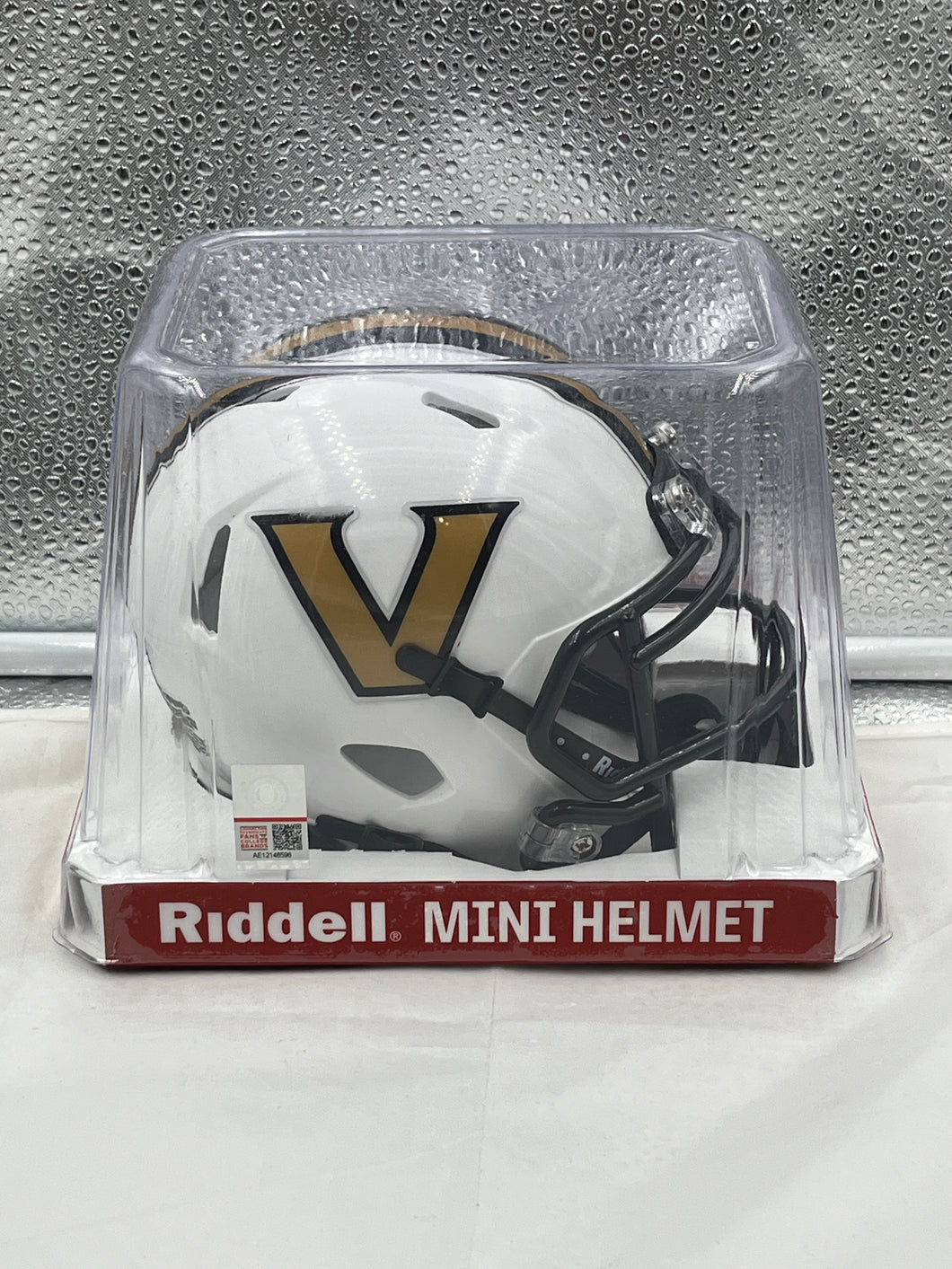 Vanderbilt Commodores NCAA Riddell Speed White Mini Helmet - Casey's Sports Store