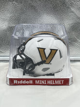 Load image into Gallery viewer, Vanderbilt Commodores NCAA Riddell Speed White Mini Helmet - Casey&#39;s Sports Store
