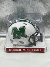 Load image into Gallery viewer, Marshall Thundering Herd NCAA Riddell Speed White Mini Helmet - Casey&#39;s Sports Store
