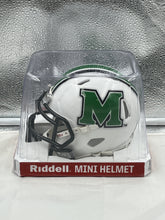 Load image into Gallery viewer, Marshall Thundering Herd NCAA Riddell Speed White Mini Helmet - Casey&#39;s Sports Store
