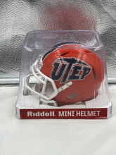 Load image into Gallery viewer, UTEP Miners NCAA Riddell Speed Orange Mini Helmet - Casey&#39;s Sports Store
