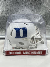 Load image into Gallery viewer, Duke Blue Devils NCAA Riddell Speed White Mini Helmet - Casey's Sports Store
