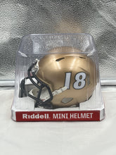 Load image into Gallery viewer, Akron Zips NCAA Riddell Speed Gold Mini Helmet - Casey&#39;s Sports Store
