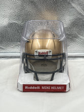 Load image into Gallery viewer, Akron Zips NCAA Riddell Speed Gold Mini Helmet - Casey&#39;s Sports Store
