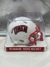 Load image into Gallery viewer, UNLV Rebels NCAA Riddell Speed White Mini Helmet - Casey's Sports Store
