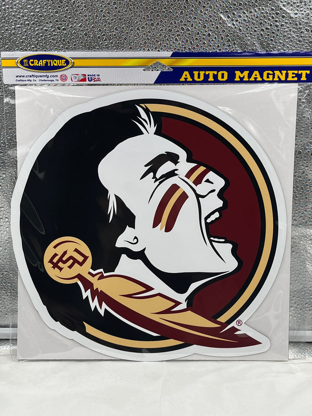 Florida State Seminoles FSU NCAA Car Magnet 12