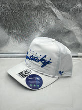 Load image into Gallery viewer, Kentucky Wildcats NCAA &#39;47 Brand White Script Hitch Adjustable Snapback Hat - Casey&#39;s Sports Store
