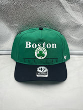 Load image into Gallery viewer, Boston Celtics NBA &#39;47 Brand Green Two Tone Hitch Snapback Adjustable Hat - Casey&#39;s Sports Store
