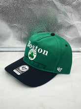 Load image into Gallery viewer, Boston Celtics NBA &#39;47 Brand Green Two Tone Hitch Snapback Adjustable Hat - Casey&#39;s Sports Store
