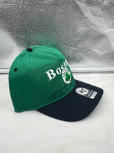 Load image into Gallery viewer, Boston Celtics NBA &#39;47 Brand Green Two Tone Hitch Snapback Adjustable Hat - Casey&#39;s Sports Store
