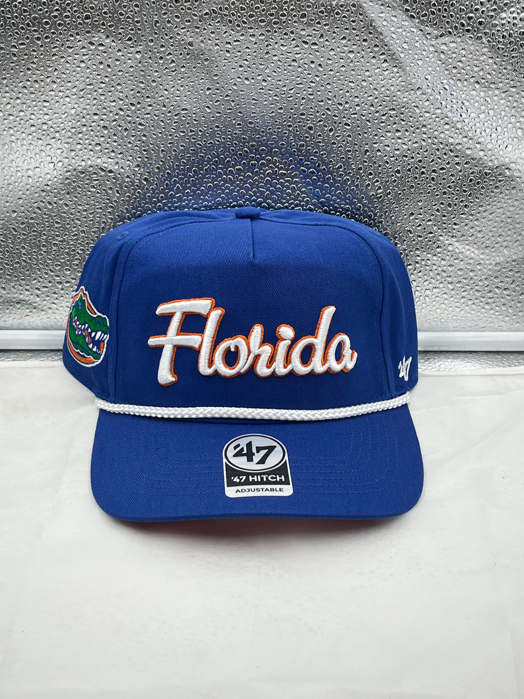 Florida Gators NCAA '47 Brand Blue Rope Script Hitch Adjustable Hat - Casey's Sports Store