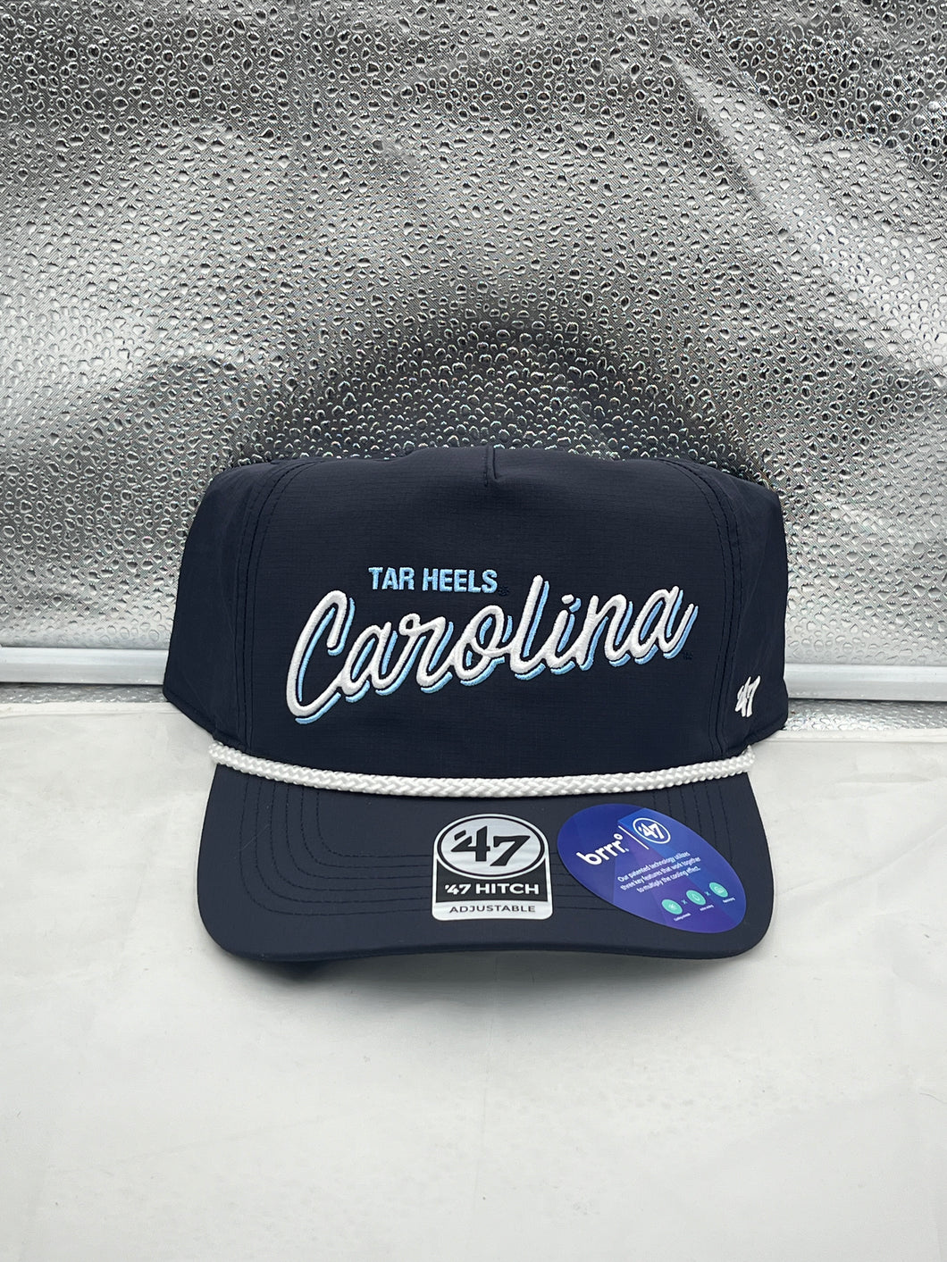 North Carolina Tar Heels NCAA '47 Script Navy Hitch Adjustable Snapback Hat - Casey's Sports Store