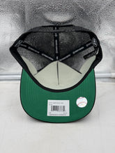 Load image into Gallery viewer, Miami Marlins MLB '47 Brand Throwback Black Hitch Mesh Adjustable Snapback Hat - Miami Marlins hat game day cap in black
