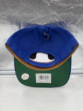 Load image into Gallery viewer, Seattle Mariners MLB '47 Brand Throwback Blue Hitch Adjustable Snapback Hat — Seattle Mariners hat adjustable snapback detail
