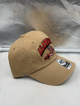 Load image into Gallery viewer, The adjustable strapback of the Alabama Crimson Tide hat demonstrating quality craftsmanship and secure fit.

