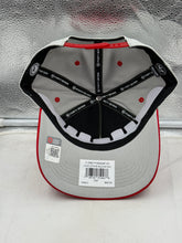 Load image into Gallery viewer, Ohio State Buckeyes adjustable snapback hat from '47 Brand in gray with structured design and NCAA graphics, perfect for game-day.
