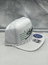 Load image into Gallery viewer, Dallas Stars NHL &#39;47 White Script Hitch Rope Adjustable Snapback Hat - Casey&#39;s Sports Store
