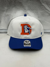 Load image into Gallery viewer, Denver Broncos NFL '47 Brand Throwback White TT Hitch Snapback Adjustable Hat
