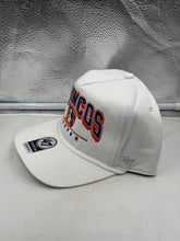 Load image into Gallery viewer, Denver Broncos NFL '47 Brand Throwback White Hitch Rope Snapback Adjustable Hat
