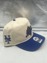 Load image into Gallery viewer, New York Mets MLB &#39;47 Brand Natural Two Tone Hitch Adjustable Snapback Hat - Casey&#39;s Sports Store
