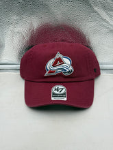 Load image into Gallery viewer, Colorado Avalanche NHL '47 Brand Red Clean Up Adjustable Hat
