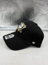 Load image into Gallery viewer, Anaheim Ducks NHL '47 Brand Black Clean Up Adjustable Hat

